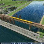 Oberbaumbrücke im Bau