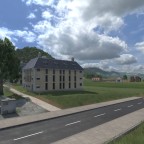 Siedlung Galgenweg von der Luzernerstrasse am Ortsausgang
