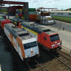 Entstehung eines Rangier-/Umschlag-/Containerbahnhof ...
