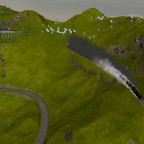 BR 44 3-fach Traktion auf Bergfahrt mit 2000t Zug