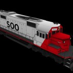 EMD SD40-2 SOO