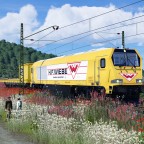 Wiebe Bauzug in der Schlierbacher Kurve