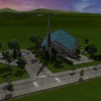 NEU - Kirche Welkers als Bus-Haltestelle