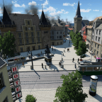 Tram am Rathausplatz