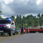 Kurz vor Ober-Grafendorf... Einsatz in Wantendorf