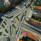 Stadtmitte von oben