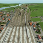 Bad Salzungen HBF Ausfahrt Richtung Norden