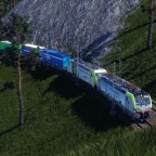 BLS Vectron und BR 186 mit Jost/T.T.S. Zug