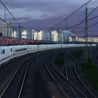 Die Oberleitung sitzt