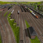 Bahnbetriebswerk Donauwörth von oben