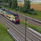 DTZ im ZVV Design auf dem Weg nach Winterthur