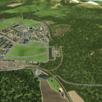 Stadt im Grünen