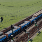 Komplett modelliertes Quertragwerk