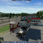 Ja! Der Bahnhof wurde gut planiert