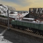 Einfahrt Reiter HBF, Blick auf die Südrampe