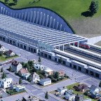 fiktiver Hauptbahnhof Stuttgart auf meiner Map der 3. YT-Staffel