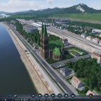 Blick über die neue Stadt