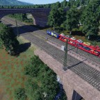 Impressionen von der Laartalbahn in ihrem 4-gleisigen Abschnitt