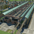 Kopf- & Inselbahnhof im Bau