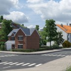 Einmündung General Guisan Strasse mit sicht auf Alterheim Blumenheim