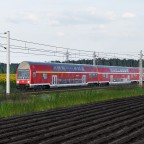 Regionalbahn am Abend