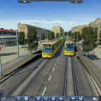 Entstehung einer Stadt Tram und Bus