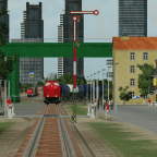 Ausfahrt aus dem Güterbahnhof