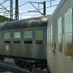 n-Wagen Silberlinge an Haltepunkt 23