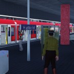 S-Bahn am Hauptbahnhof