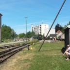 Dampftage im Bahnpark Augsburg mit Ammersee Dampfbahn