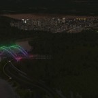 Das fiktive Westerburg bei Nacht