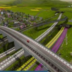 Überführungsbauwerk Donauwörth Richtung Amberg