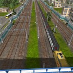 Einfahrt in den Hauptbahnhof