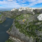 Abflug vom Flughafen Kull