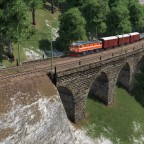 Mixed Freight in the mountains