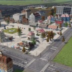 Fußgänger Passage direkt am Bahnhof