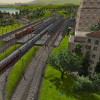 Bahnhof Fairford von Osten