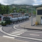 Werkbahn bringt Treibstoff in die Stadt