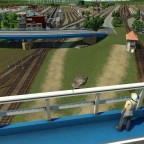 Entstehung eines Rangier-/Umschlag-/Containerbahnhof ...