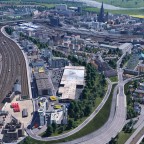 Der Rangierbahnhof Ulm im Überblick