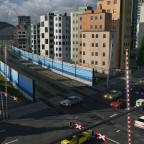 Geschäftiger Hauptbahnhof meiner Hauptstadt