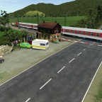 Grillen am Bü Haus