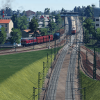 V 160 - Deutsche Nebenbahn Güterzug