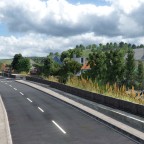 Brittnauerstrasse von Süden her... Entlang des Altachen Baches