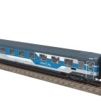 FS "Gran Confort" 85 type first class coach in new Trenitalia's interCity livery
