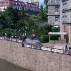 Restaurant Terrasse am Fluss in Brelm