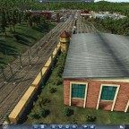 Umschlagplatz / Güterbahnhof/LKW Station.
