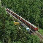 Red arrow, train number one. For Okulovka, in the direction of Moscow.