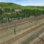 Basel Cargo und Friedhof St.Alban