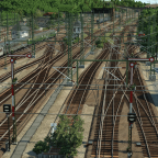 Blick auf das Gleisvorfeld 2
